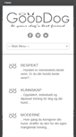 Mobile Screenshot of gooddog.no